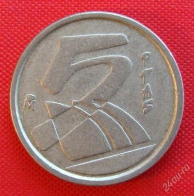 Лот: 1589000. Фото: 1. (№727-7/LF) 5 песет 1992 (Испания... Европа