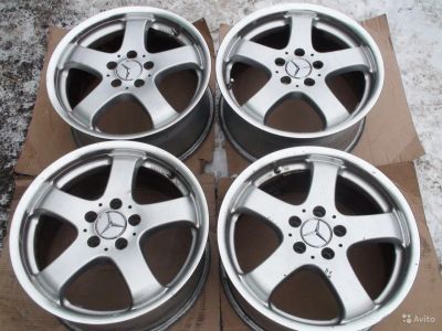 Лот: 11014149. Фото: 1. Шикарные оригинальные диски Mercedes... Диски