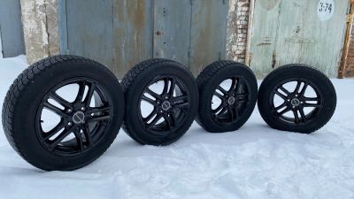 Лот: 19978329. Фото: 1. Диски Bridgestone R15 4x100 с... Шины на дисках