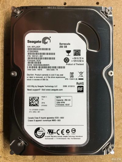 Лот: 17099437. Фото: 1. Жесткий диск Seagate Barracuda... Жёсткие диски (HDD)