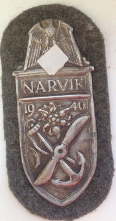 Лот: 17794707. Фото: 1. Германия 3 рейх. Щит Нарвик. Сувенирные