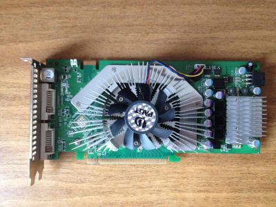 Лот: 8034917. Фото: 1. Видеокарта Palit GeForce 8800... Видеокарты