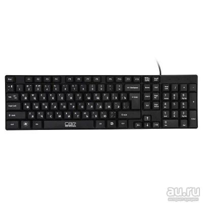 Лот: 9224006. Фото: 1. Клавиатура CBR KB 110, USB, чёрная... Клавиатуры и мыши