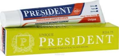 Лот: 9986481. Фото: 1. President Зубная паста Unique... Уход за полостью рта