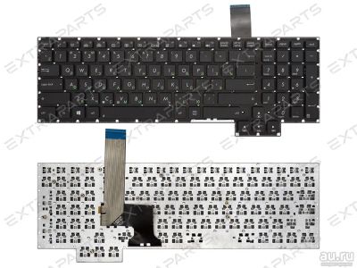Лот: 17005883. Фото: 1. Клавиатура Asus ROG G750 черная. Клавиатуры для ноутбуков