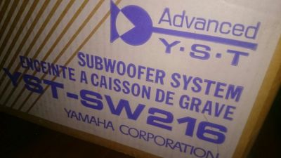 Лот: 7270755. Фото: 1. Yamaha yst-sw216. Активные акустические системы