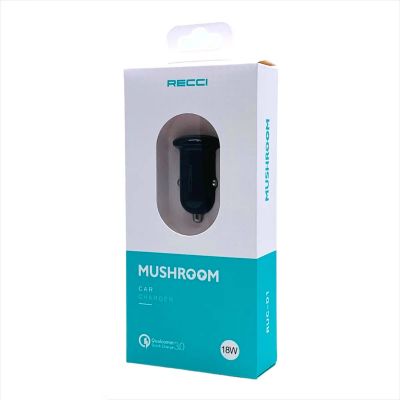 Лот: 22147831. Фото: 1. АЗУ RECCI MUSHROOM RUC-D1 1xUSB... Зарядные устройства, блоки питания, адаптеры сетевые для смартфонов