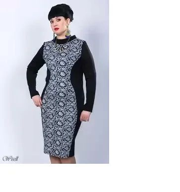 Лот: 5399954. Фото: 1. Платье очень стройнящее, 50 размер. Платья