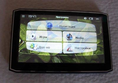 Лот: 488553. Фото: 1. GPS навигатор с 5 дюймовым экраном... GPS-навигаторы