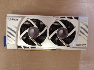 Лот: 7633853. Фото: 1. Palit GeForce GTX 570. Видеокарты