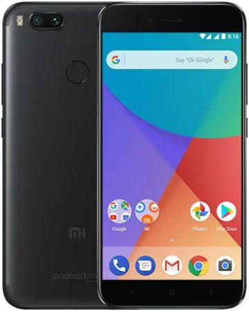 Лот: 12157054. Фото: 1. Xiaomi mi A1 32Gb, черный. Смартфоны