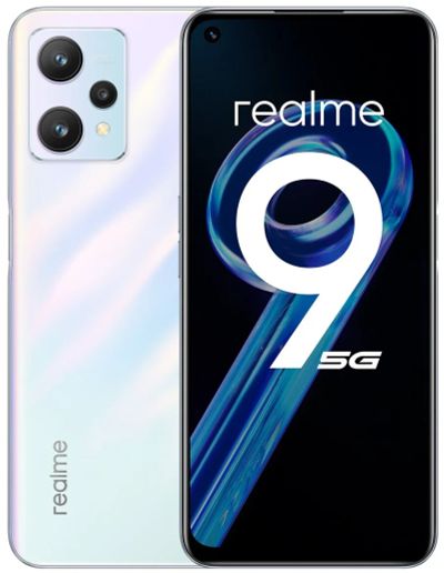 Лот: 19859155. Фото: 1. Смартфон Realme 9 5G 4/128Gb White. Смартфоны