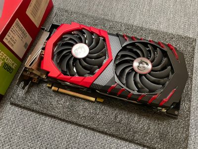 Лот: 18056185. Фото: 1. Видеокарта MSI GamingX GTX 1080. Видеокарты