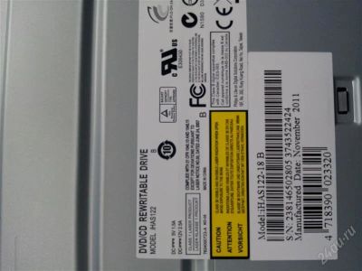 Лот: 2169569. Фото: 1. Liteon приводы iHAS122-18В. Приводы CD, DVD, BR, FDD