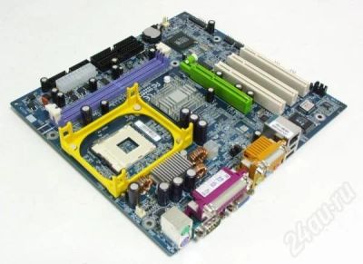 Лот: 406228. Фото: 1. Материнская плата Gigabyte GA-8S661FXM-RZ... Материнские платы