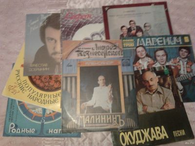 Лот: 15125607. Фото: 1. Грампластинки "Маренич" и "Родные... Аудиозаписи