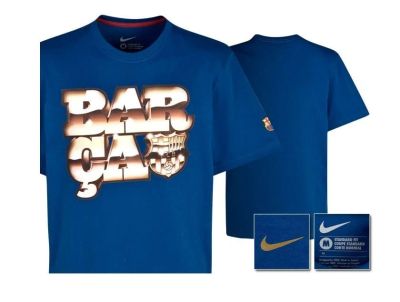 Лот: 3409659. Фото: 1. Футболка Nike FC Barcelona Размер... Футболки