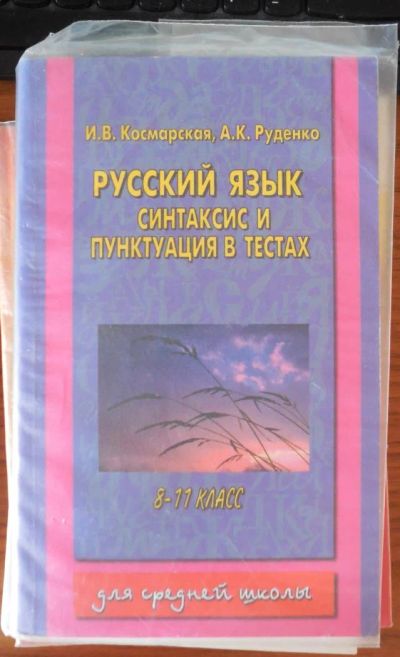 Лот: 4743914. Фото: 1. Русский язык. Синтаксис и пунктуация... Для школы