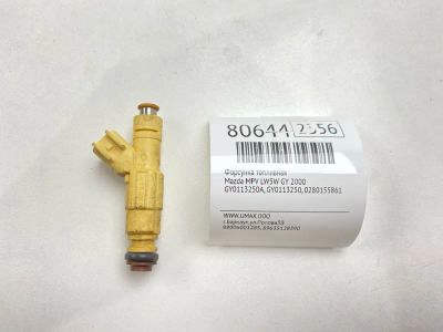 Лот: 21395627. Фото: 1. Форсунка топливная Mazda Mpv 2000... Топливная система