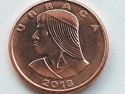 Лот: 17746486. Фото: 1. Монета Панамы 1 сентесимо, 2018... Америка