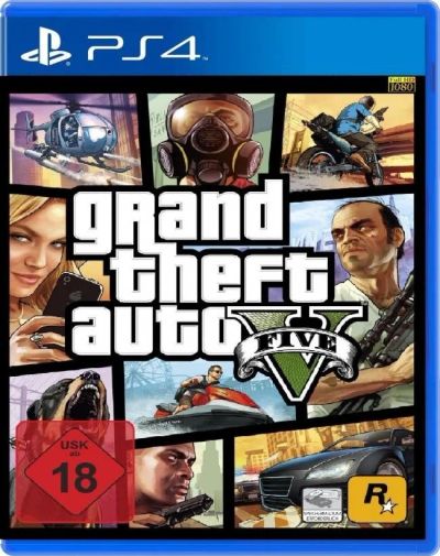 Лот: 4900481. Фото: 1. GTA V (GTA 5) PS4 (Playstation... Игры для консолей