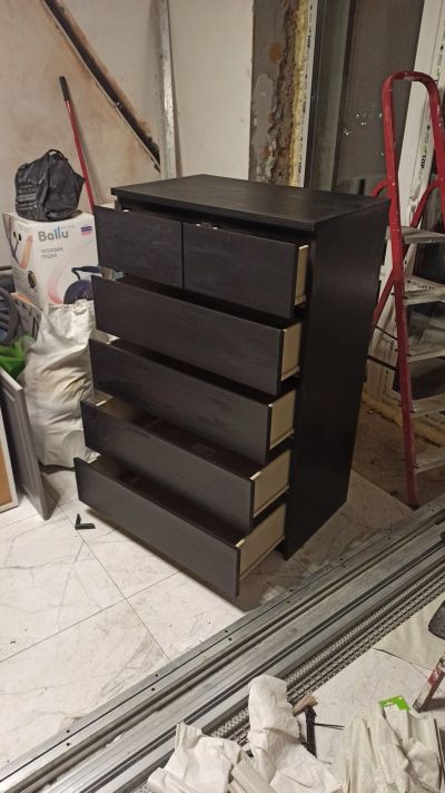 Лот: 25201566. Фото: 1. Комод IKEA высокий. Комоды