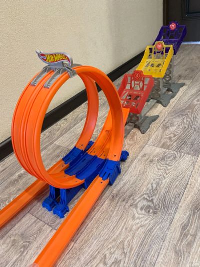 Лот: 14718103. Фото: 1. Трек Hot Whееls сверхскоростная... Машины и техника