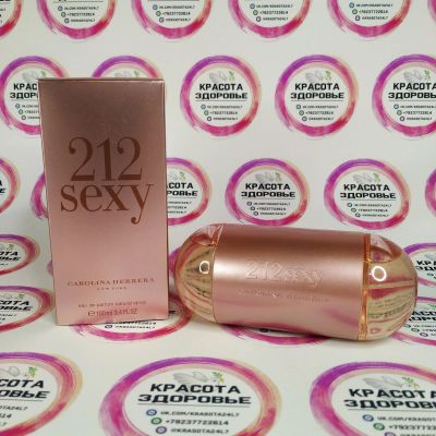 Лот: 16814562. Фото: 1. Парфюм Carolina Herrera 212 sexy. Женская парфюмерия