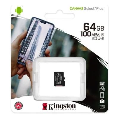 Лот: 16181023. Фото: 1. Карта памяти micro SDXC 64GB Kingston... Карты памяти