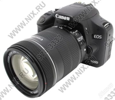 Лот: 807284. Фото: 1. продам canon 500d kit c двумя... Цифровые зеркальные