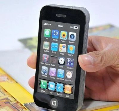 Лот: 4203088. Фото: 1. Блокнот "Iphone" листы в клетку. Сувенирные мелочи
