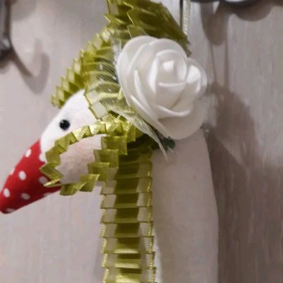 Лот: 12596048. Фото: 1. Кукла-пакетница ГУСЬ. Авторские куклы, игрушки, поделки