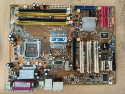 Лот: 15401556. Фото: 1. Проблемная ASUS P5LD2 Rev. 2.01G. Материнские платы
