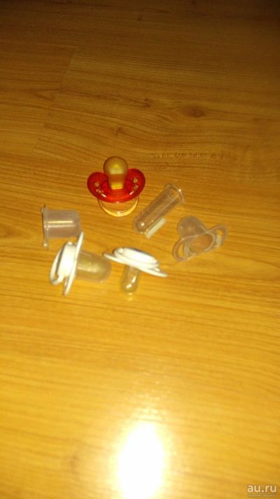 Лот: 13248279. Фото: 1. поустышки 3 шт. и напальчик для... Детская гигиена