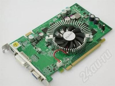 Лот: 547647. Фото: 1. GeForce 6600GT [PCI-e 16x, 128Mb... Видеокарты