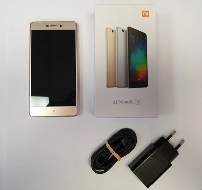 Лот: 14827757. Фото: 1. Xiaomi Redmi 3 16Gb Gold (Б/У... Смартфоны