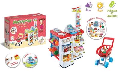 Лот: 8771373. Фото: 1. Игровой набор "Магазинчик" Zhorya... Конструкторы