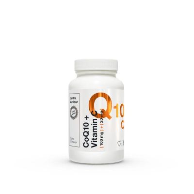 Лот: 23985294. Фото: 1. Элентра Коэнзим Q10+Вит.С капс... Народная медицина, БАДы