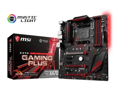 Лот: 15469219. Фото: 1. Материнская плата MSI X470 Gaming... Материнские платы
