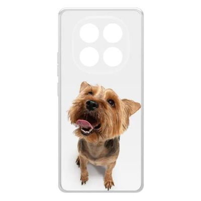 Лот: 25086309. Фото: 1. Чехол Krutoff Clear Case "Йоркширский... Чехлы, бамперы