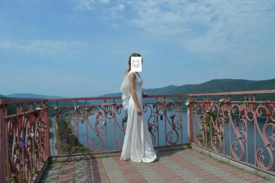 Лот: 10468327. Фото: 1. Вечернее, свадебное платье + фата. Платья