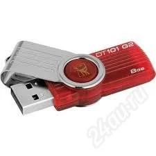 Лот: 1164868. Фото: 1. Флешка USB 8Gb Kingston DataTraveler... USB-флеш карты