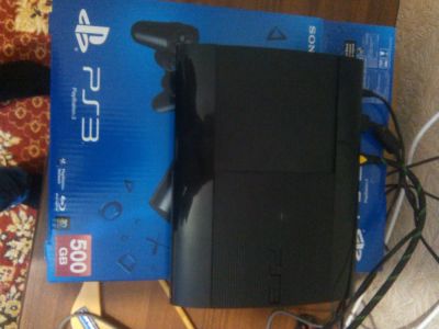 Лот: 7644908. Фото: 1. Ps 3 500gb +Gran turismo 6. Игровые приставки, консоли