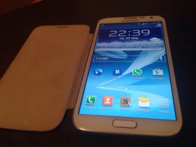 Лот: 5291582. Фото: 1. galaxy note 2 16gb (обмен iphone... Смартфоны