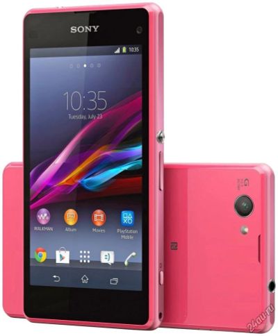 Лот: 5207235. Фото: 1. Sony Xperia Z1 Compact Pink D5503... Смартфоны