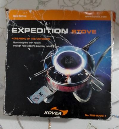 Лот: 19837652. Фото: 1. Газовая горелка Kovea Expedition... Портативные газовые плиты и горелки