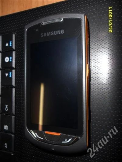 Лот: 733887. Фото: 1. Samsung GT-S5620 Monte, Dark Gray. Кнопочные мобильные телефоны