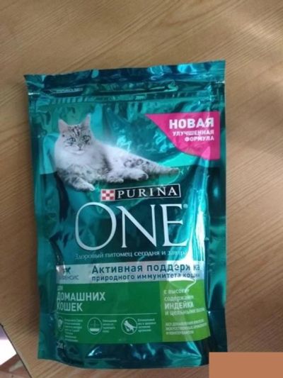 Лот: 13245644. Фото: 1. Корм для кошек Purina One 200... Корма