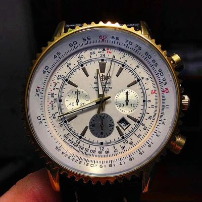 Лот: 8159234. Фото: 1. Часы золотые от Breitling, хорошее... Другие наручные часы