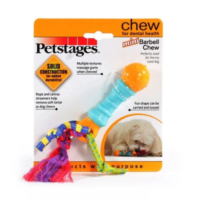 Лот: 10405589. Фото: 1. Игрушка petstages гантеля мини... Игрушки для животных
